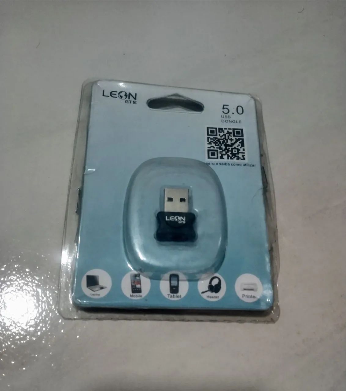 Adaptador Bluetooth Leon GTS 5.0 USB - Foto 2