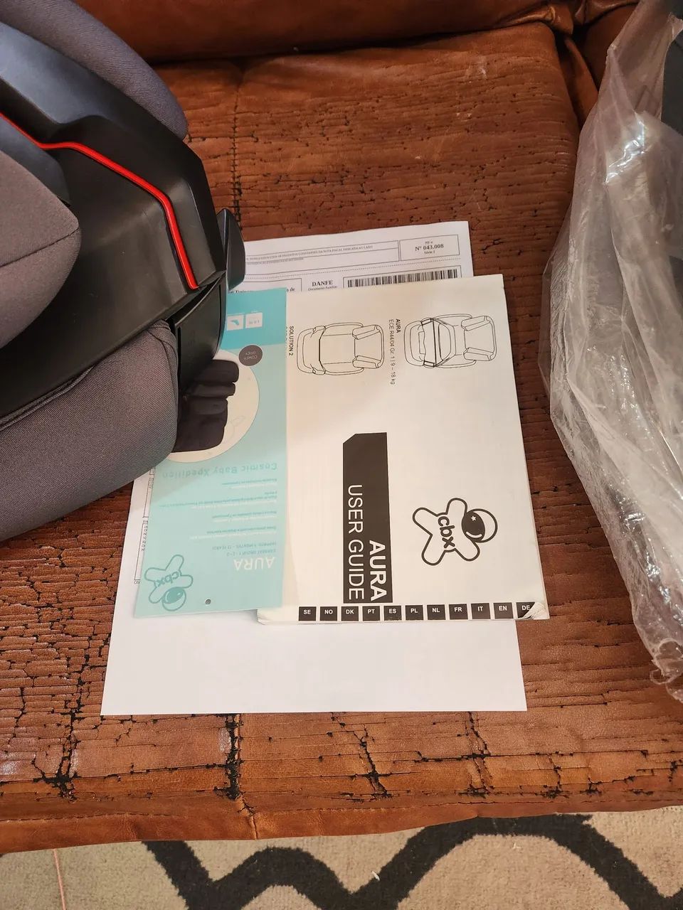 Cadeirinha infantil para carro AURA CBX - Foto 5