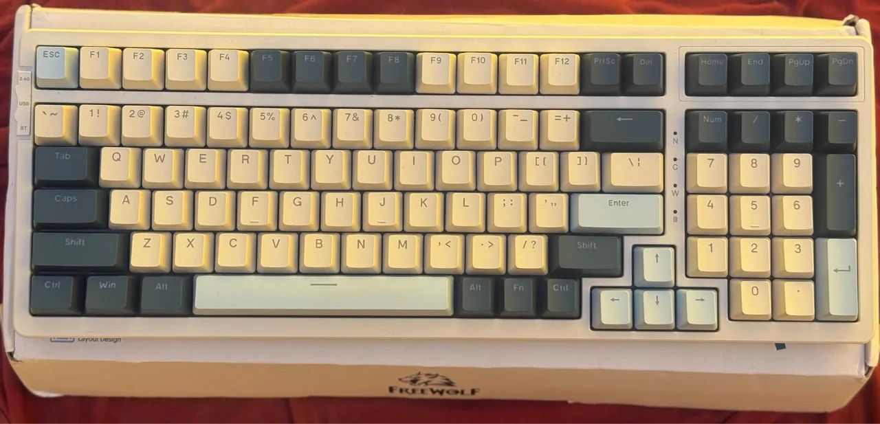 Teclado Mecânico FreeWolf K8 - Foto 3