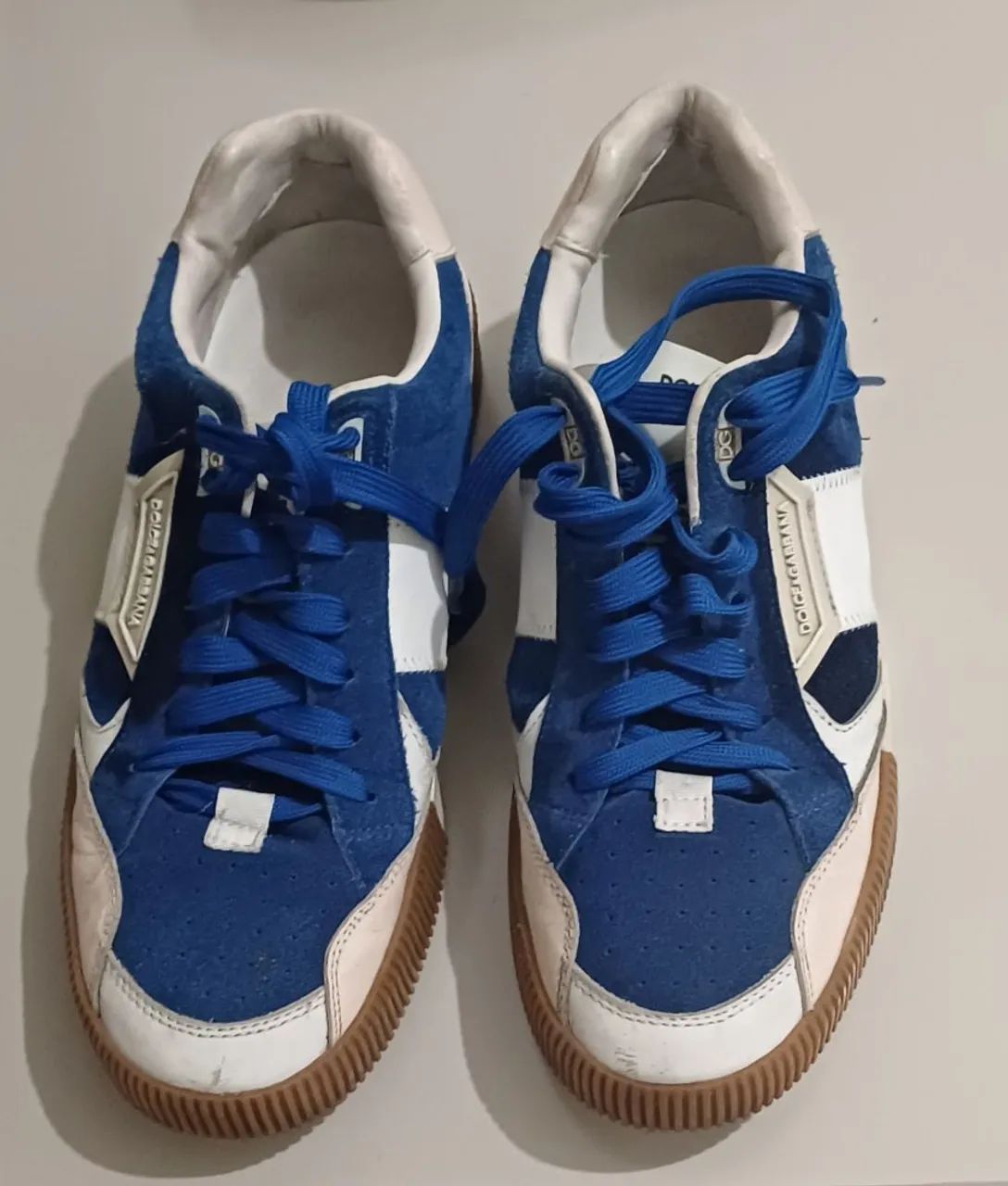 Tênis Dolce & Gabbana Azul e Branco