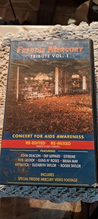 VHS FREDDIE MERCURY