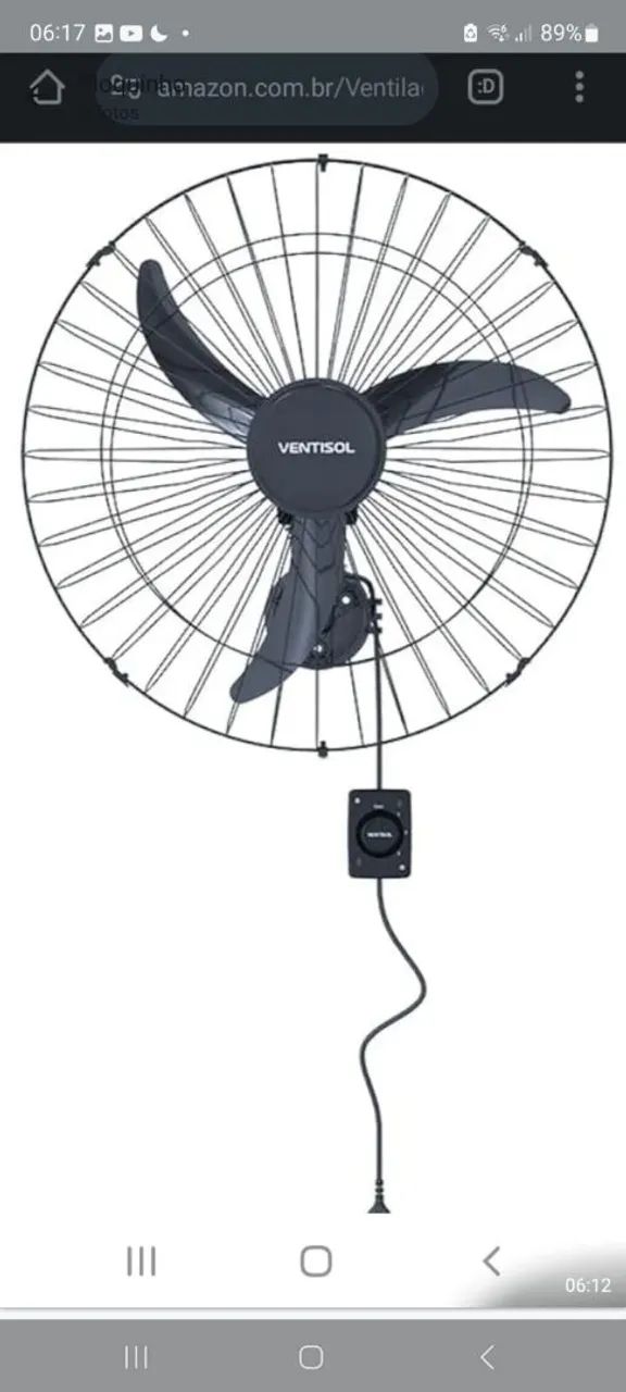 Ventilador de parede 60 centímetros  - Foto 5
