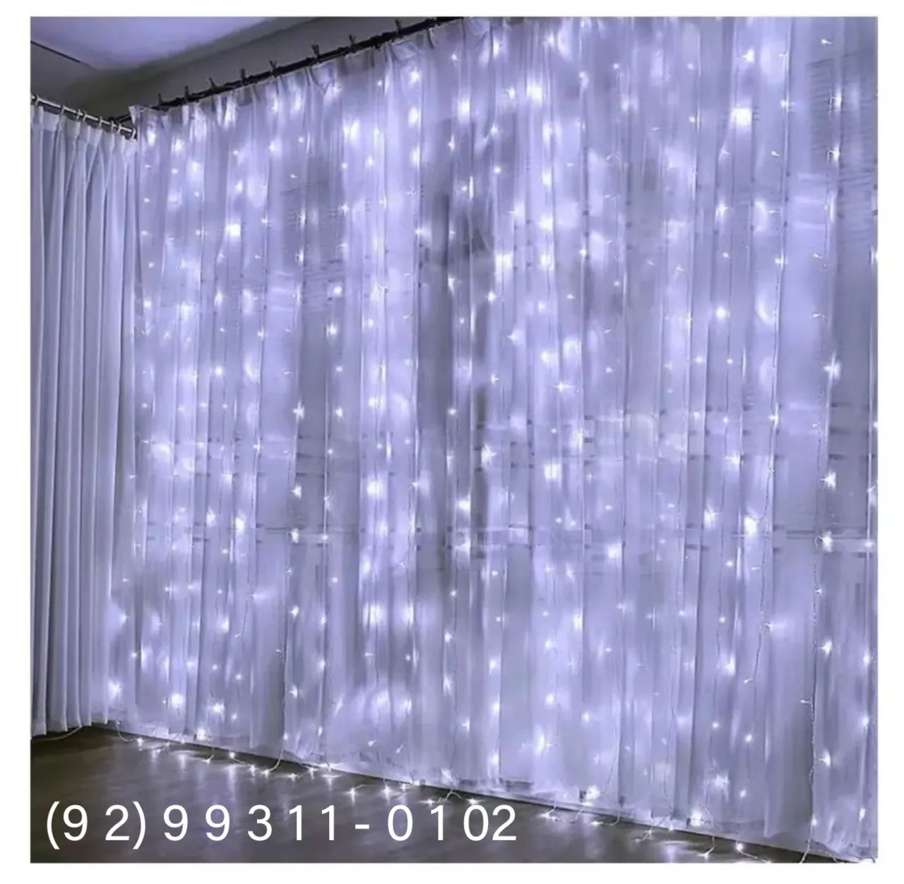 Cortina de LEDs 3 x 2,5m - 392Leds