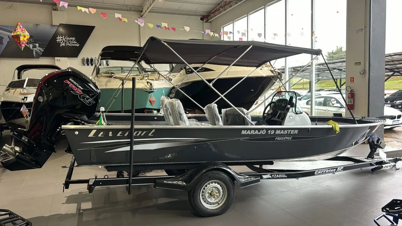 Lancha marajó 19 master+ motor 115 Hp Proxs  - Foto 9