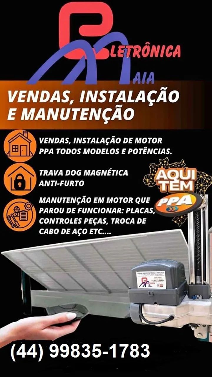 Instalação e Manutenção Motores Portão