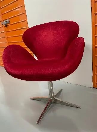 Poltrona Swan Vermelho