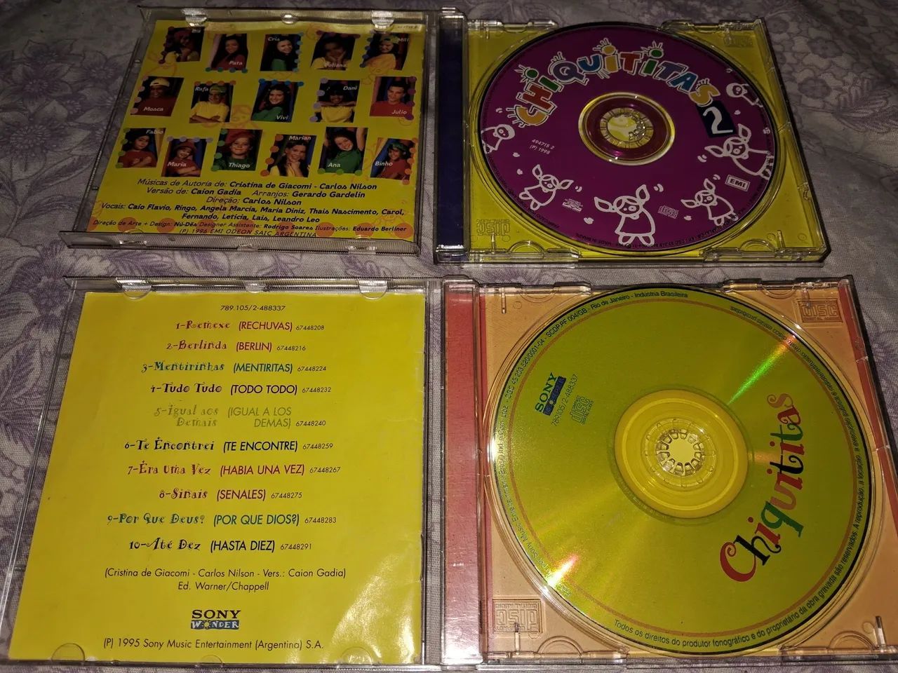 Cds raros Chiquititas Vol 1 e 2 - Foto 3