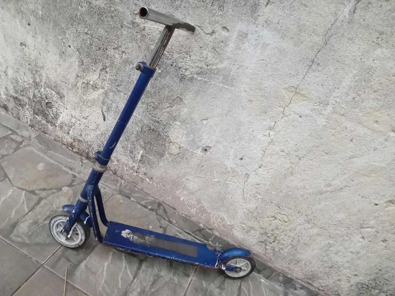 Patinete infantil azul Retirar taipas zn  - Foto 2
