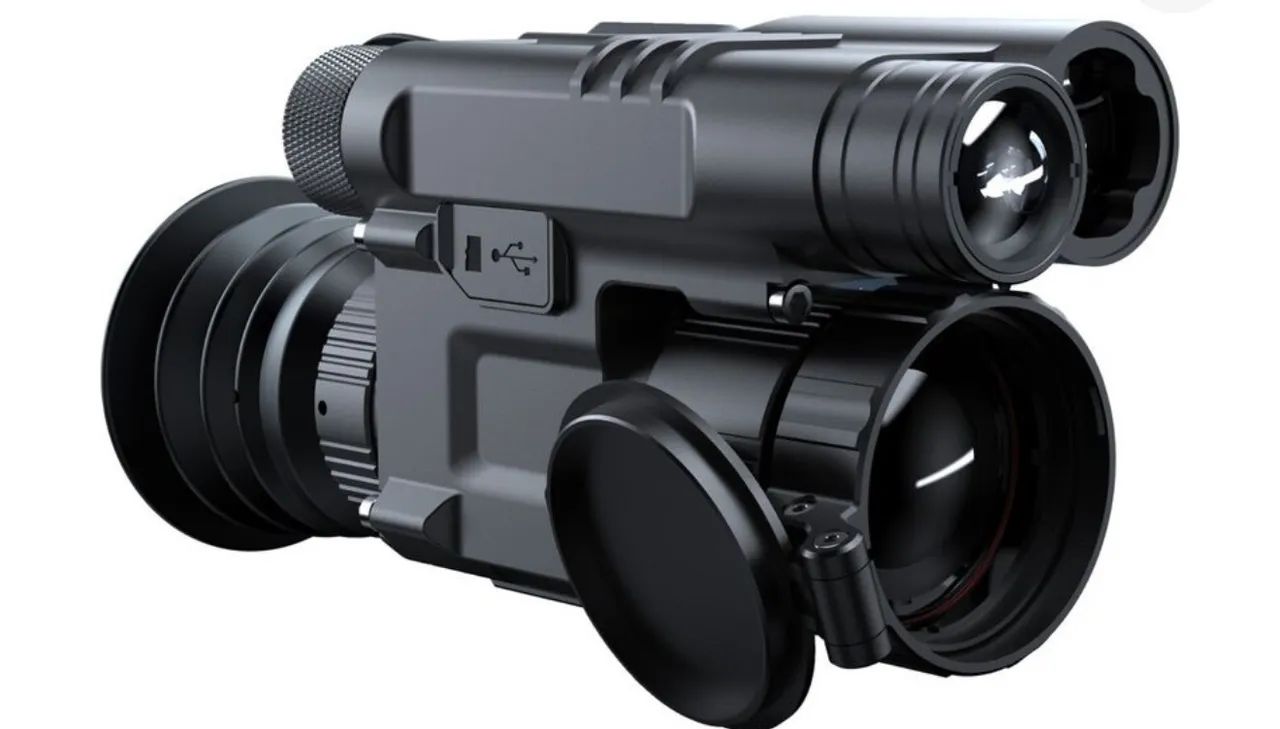 Pard Ft32-35 Lrf Monóculo Clip On Termal Cor Preto - Foto 2