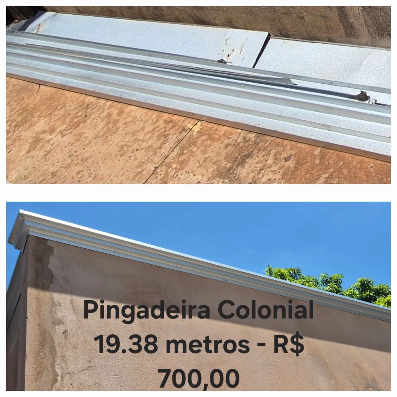 Pingadeira Colonial - 19,38 metros