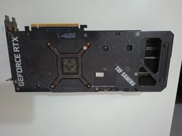 Placa de vídeo Nvidia Asus TUF Gaming GeForce RTX 30 Series RTX 3070 TI OC Edition 8GB - Foto 4