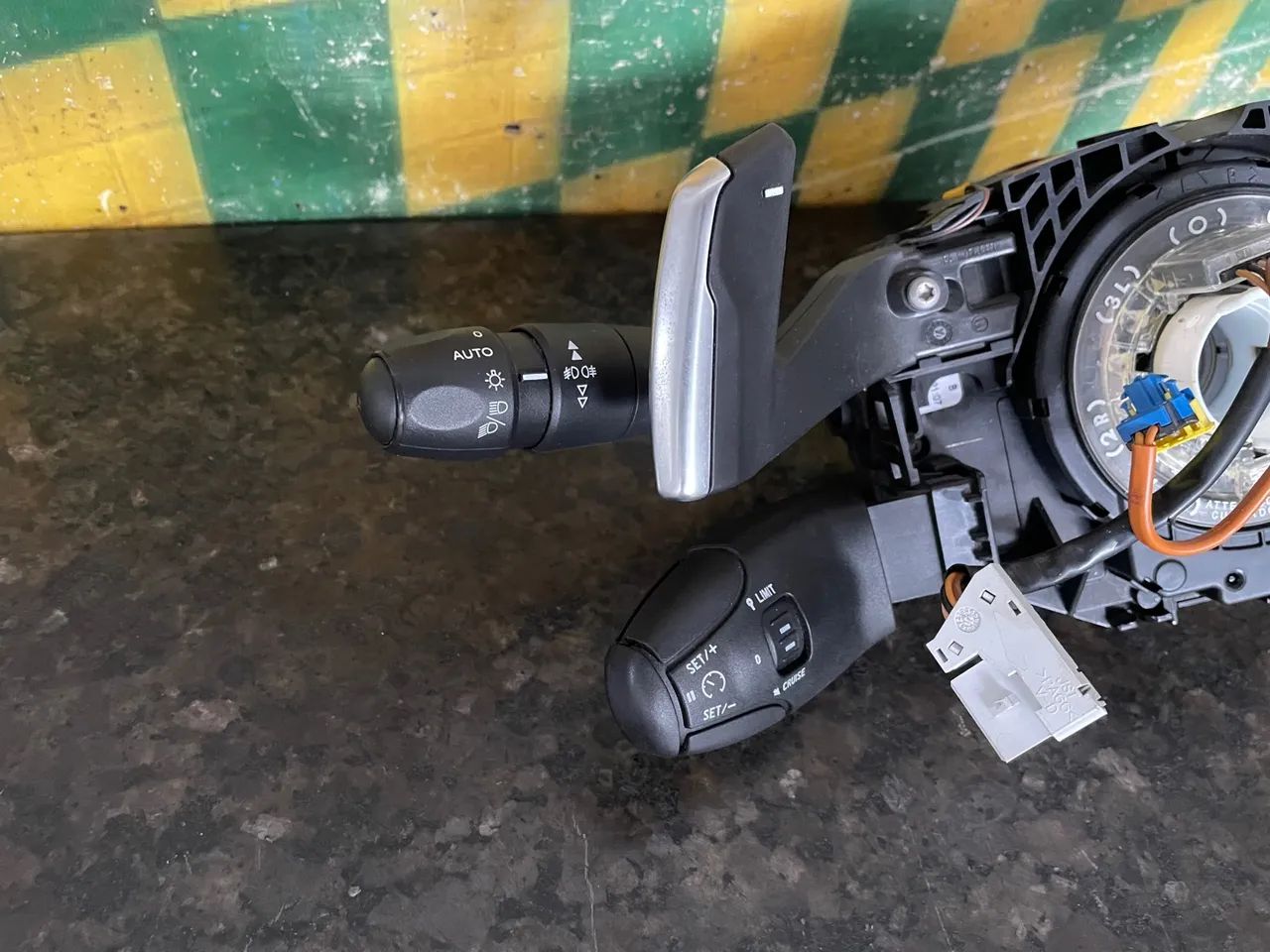 Chave de seta cinta airbag peugeot 208 2015 griffe *zd