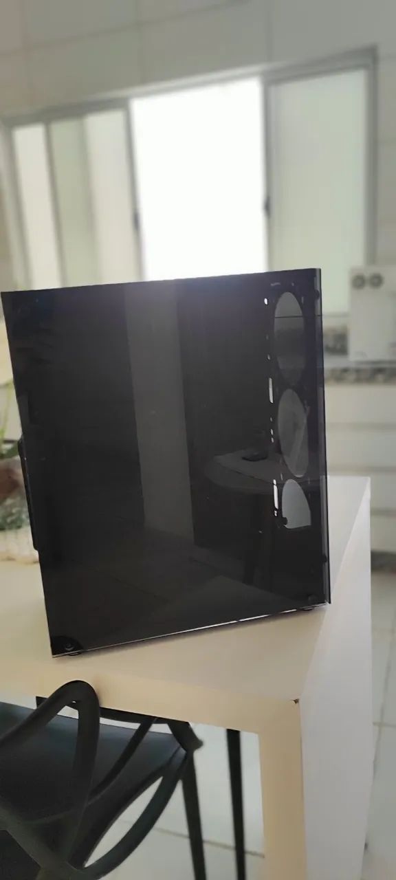 Vendo gabinete seminovo junto com 2 cooler RGB da rise  - Foto 5