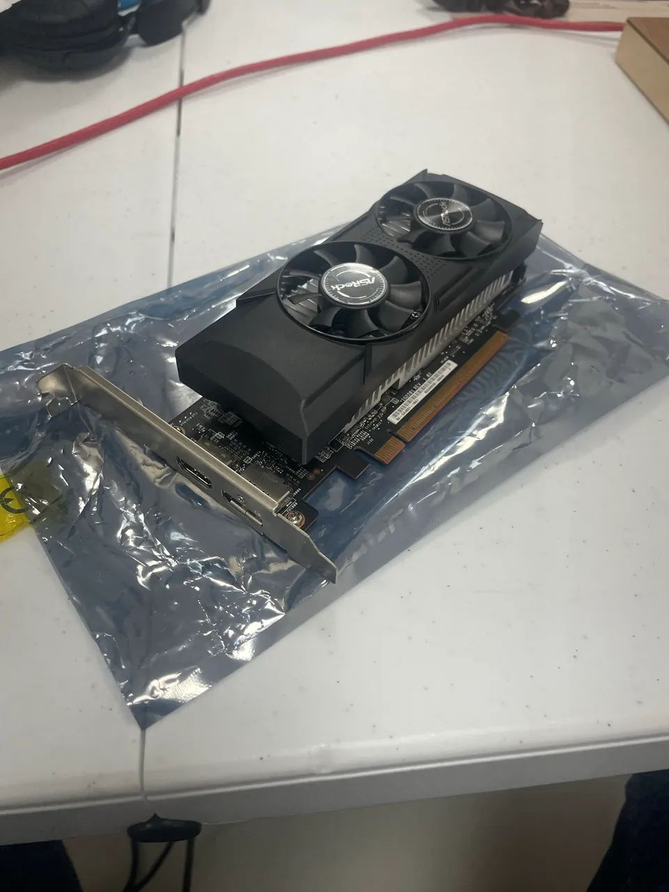 Placa de Vídeo ASRock Intel Arc A380 Low Profile 6GB GDDR6 Dual