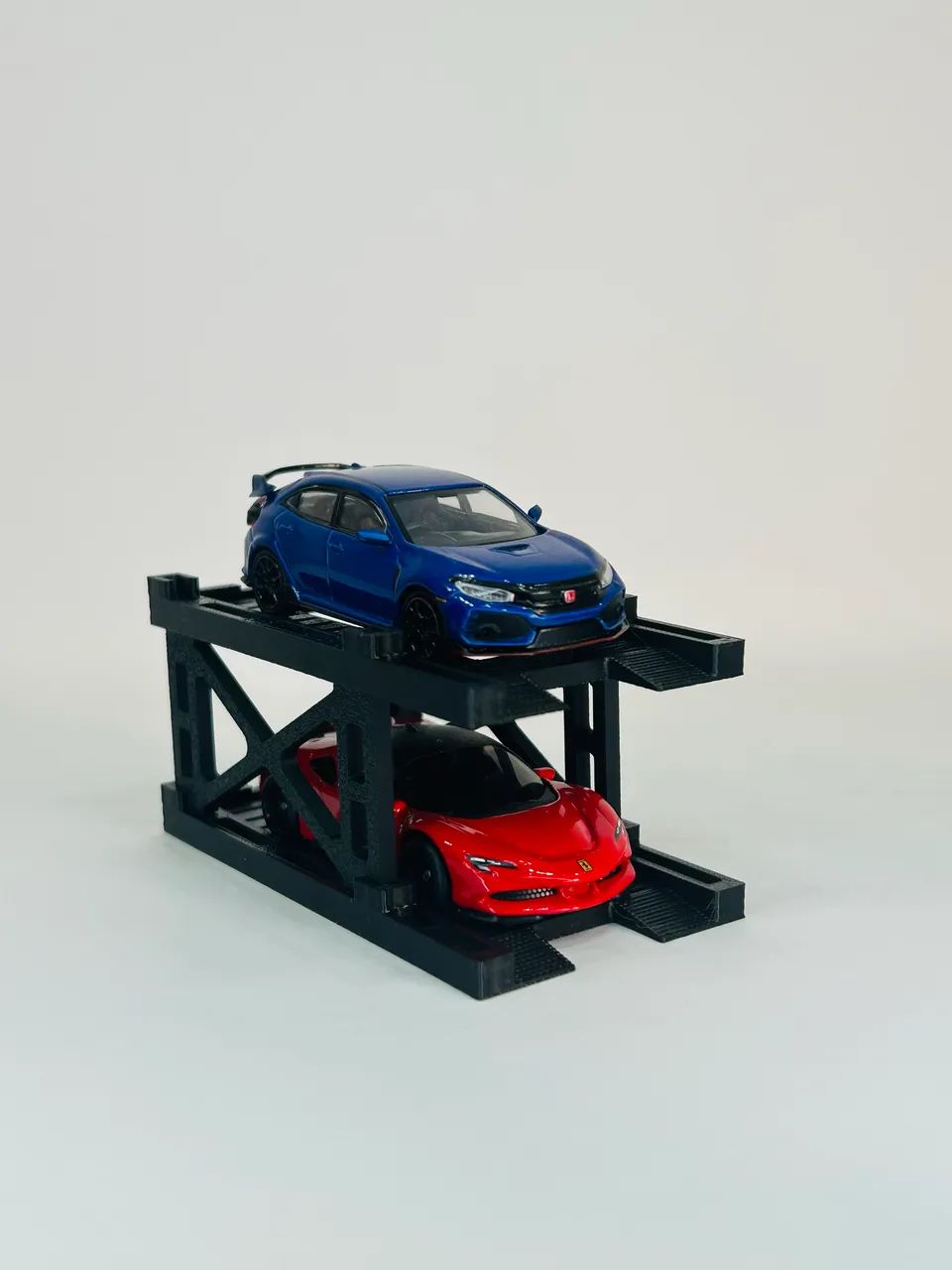 Mini estacionamento 1/64 modular - coleção diecast - expositor miniaturas  - Foto 2