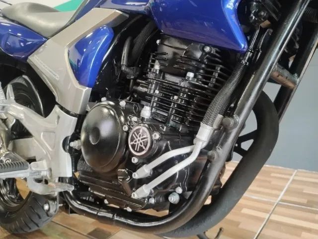 Fazer 250 2008 Azul Impecável Aceito Troca Parcelo no Cartão de Crédito - Foto 4