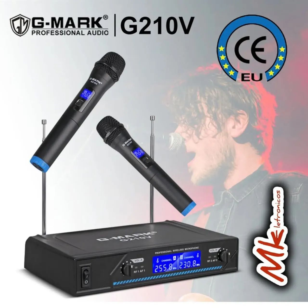 Microfone Sem Fio G-MARK G120  - Foto 3