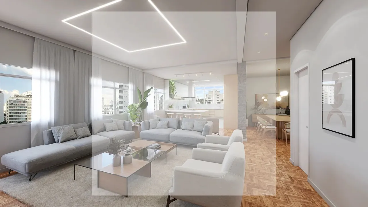 Higienópolis - 230 m² - 3 Dormitórios - 1 Suíte - 2 Vagas - Totalmente Reformado
