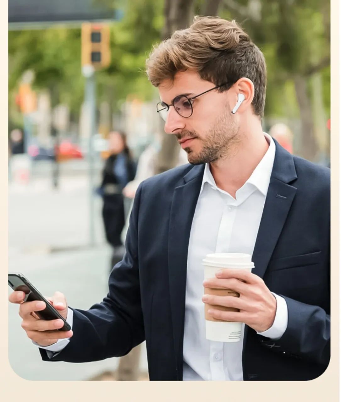 Fone Bluetooth TWS 5.3 | Display LED | Grave Potente | Bateria longa duração | - Foto 4