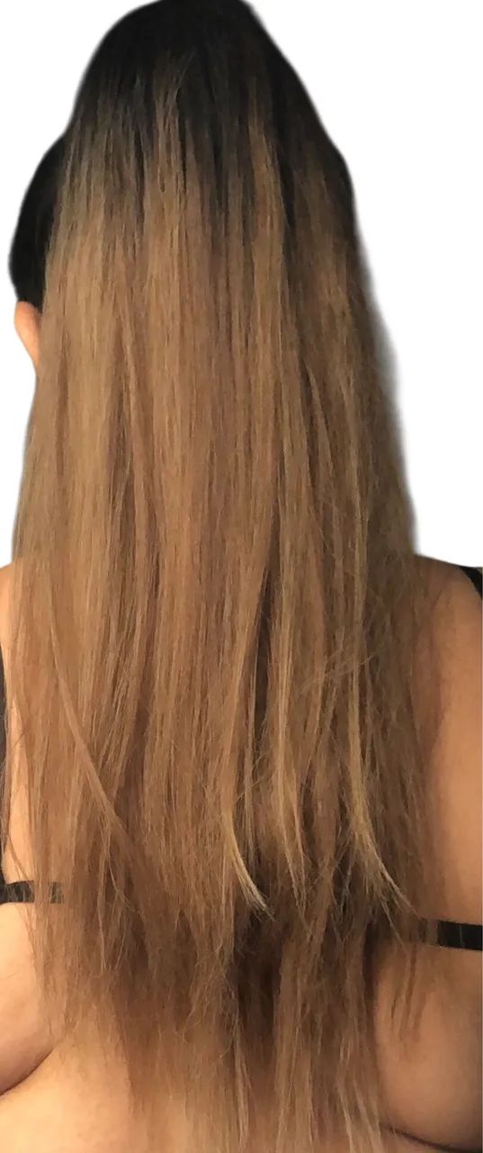 Aplique loiro ombre hair mel 65579501212802122