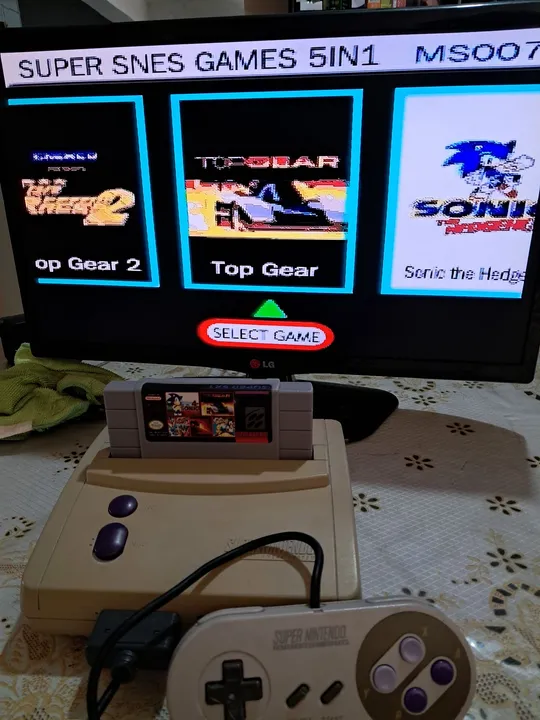 Super Nintendo baby americano original