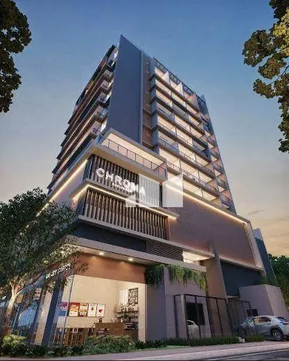 Apartamento com 1 dormitório à venda, 32 m² por R$ 528.632,00 - Praia da Costa - Vila Velh