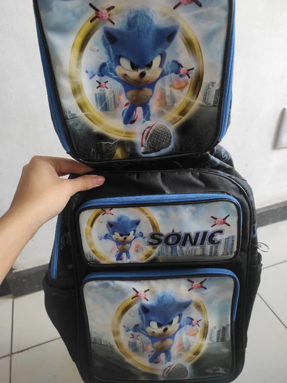 Mochila escolar Sonic  - Foto 2