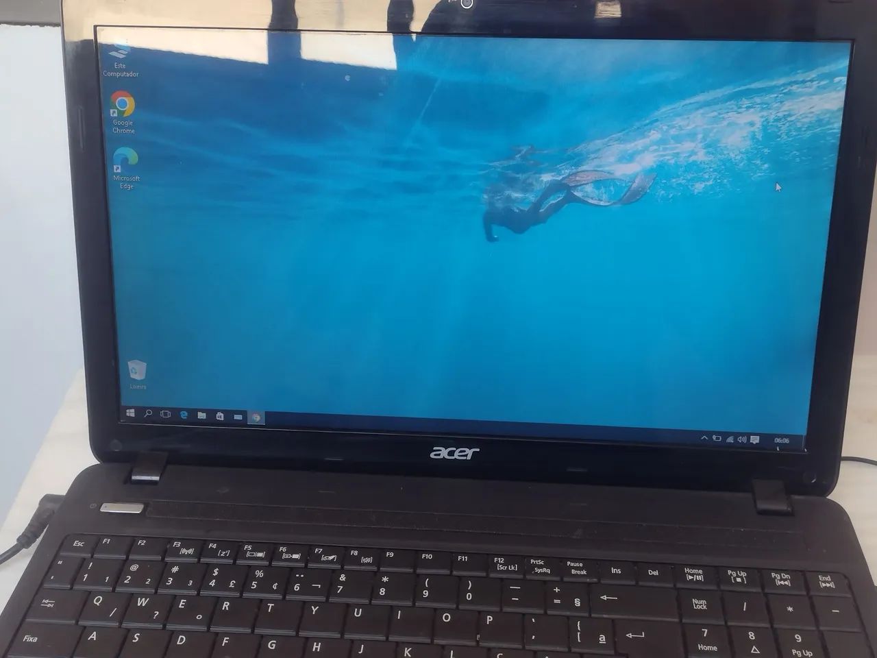 NOTEBOOK ACER CORE I3 2.40GHZ, 500GB HD, C/CARREGADOR E MOUSE USB