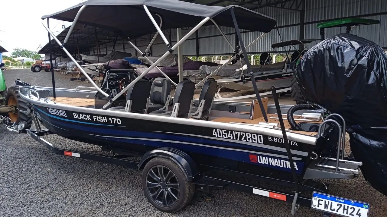 Uai Nautica Black Fish 170 - Foto 12