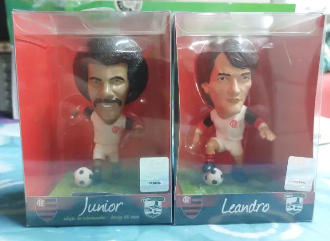 2 Mini Ídolos Flamengo - Junior e Leandro