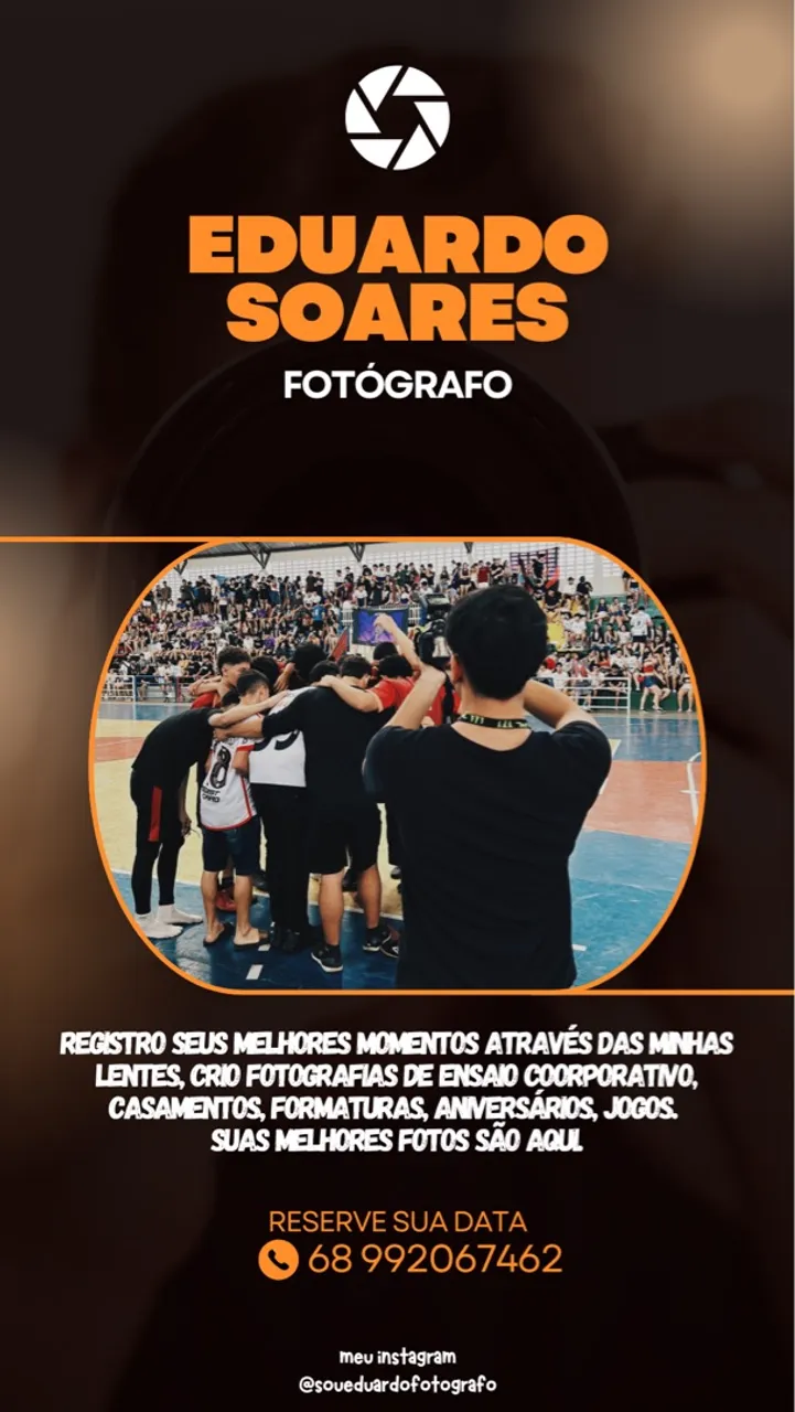 Fotógrafo Eduardo Soares - Registre seus melhores momentos!