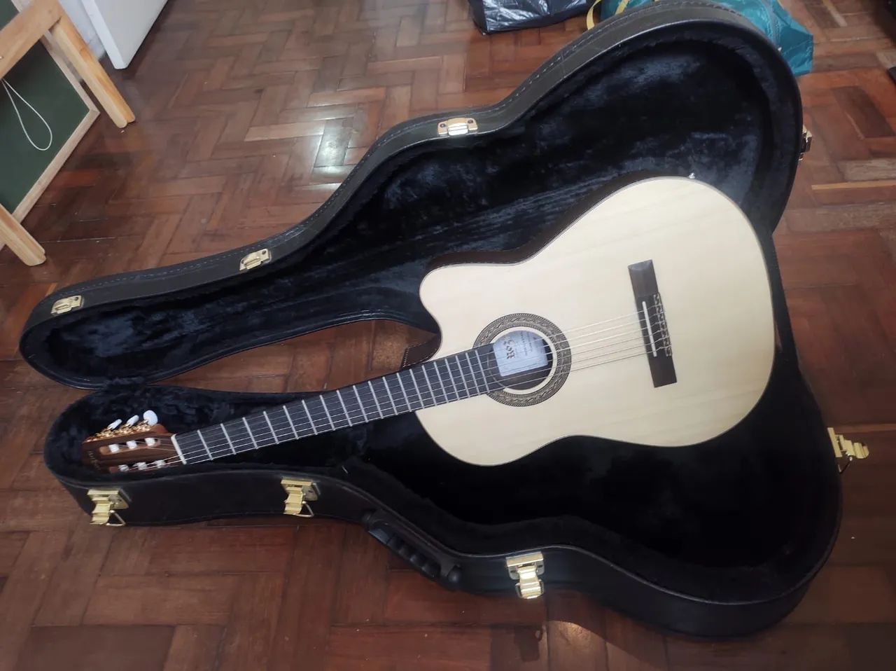 Violão Clássico Elétrico Rosini - Foto 4