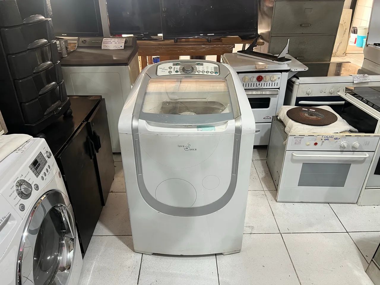 Lava e Seca Electrolux LST12 Intelligent Sensor 12kg com Defeito 