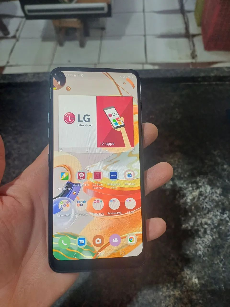 Vende-se celular LG K61 128 GB