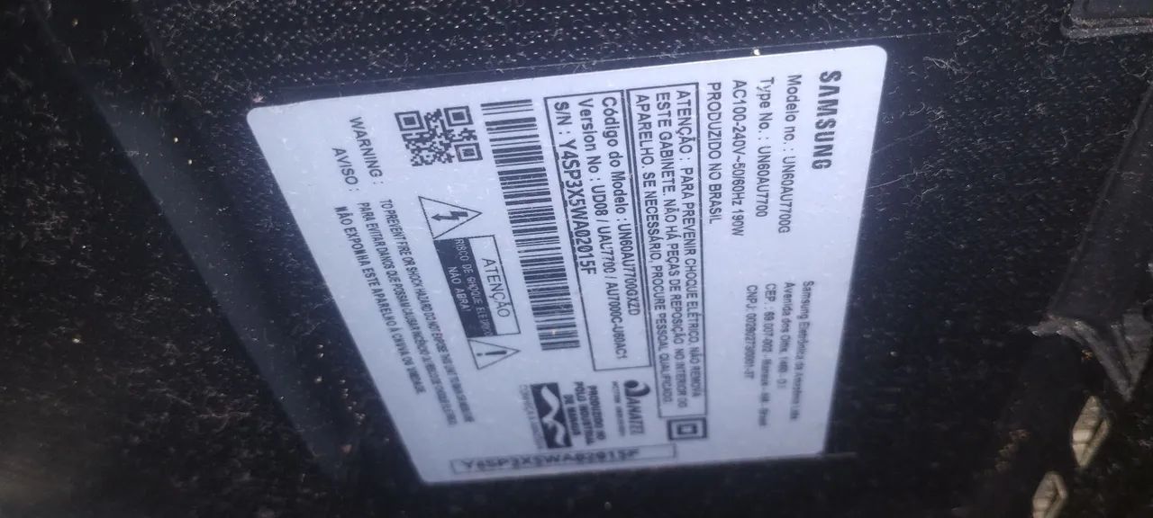 Tvs de 55 e 60 , com problemas na tela.