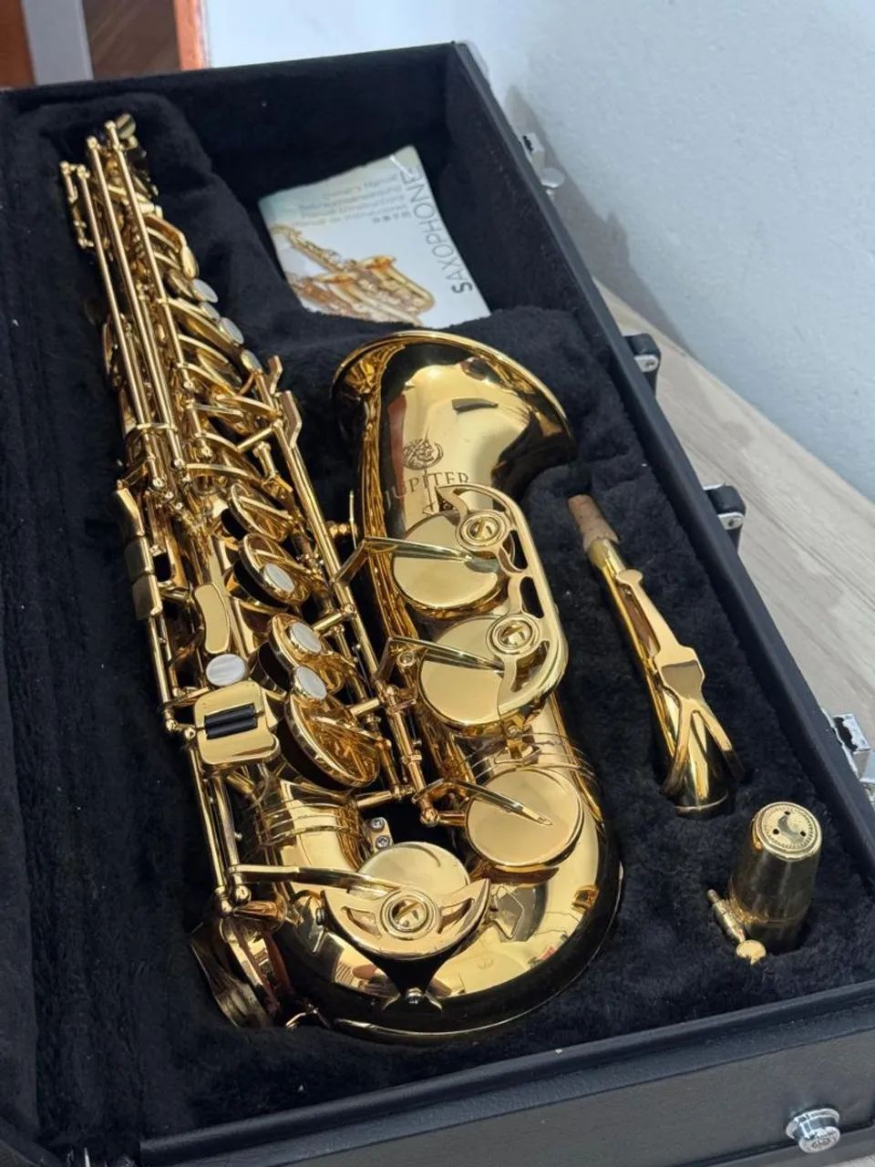 Sax alto júpiter Jas 567 - Rf52010 ( como novo ) - Instrumentos