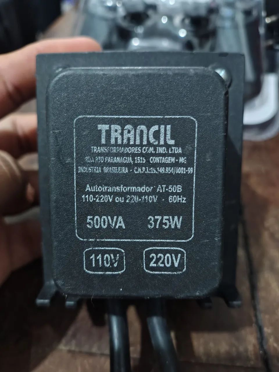 transformador de 500VA 110/220V
