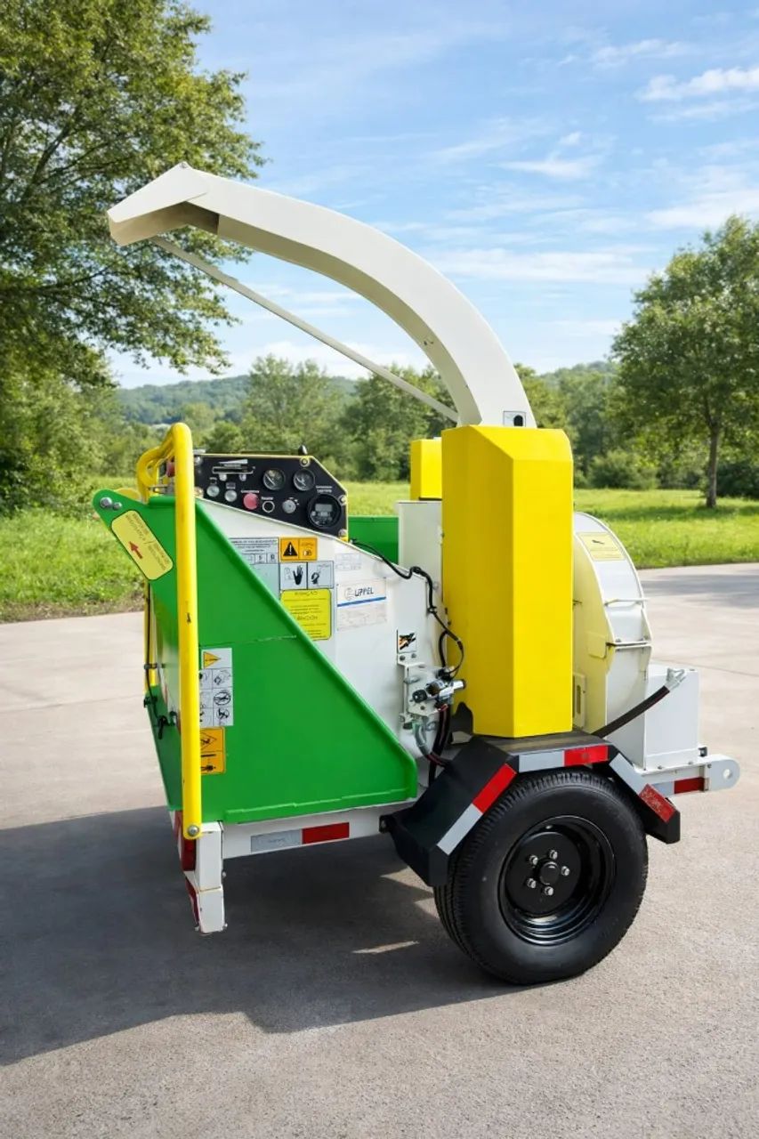 Triturador de Galhos Lippel PDU 260D Diesel 60HP - 13h - Estado de Novo - Foto 4