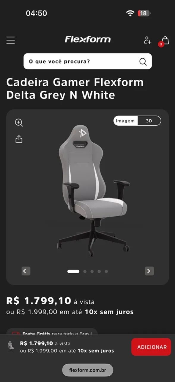 Cadeira gamer  - Foto 4