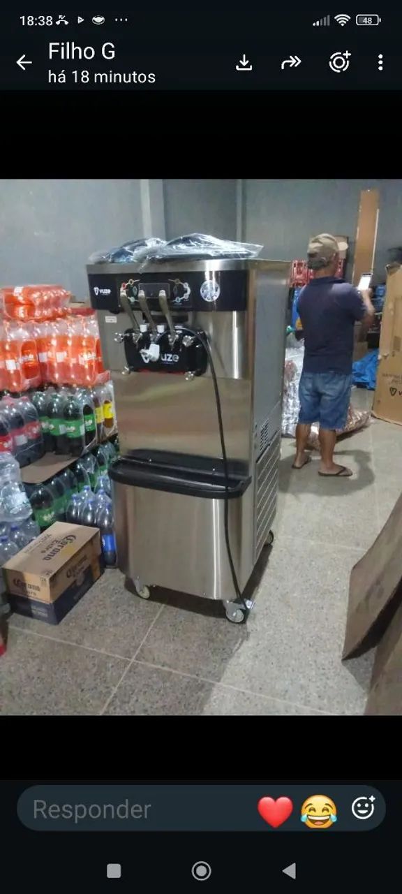 Máquina de sorvete  - Foto 2