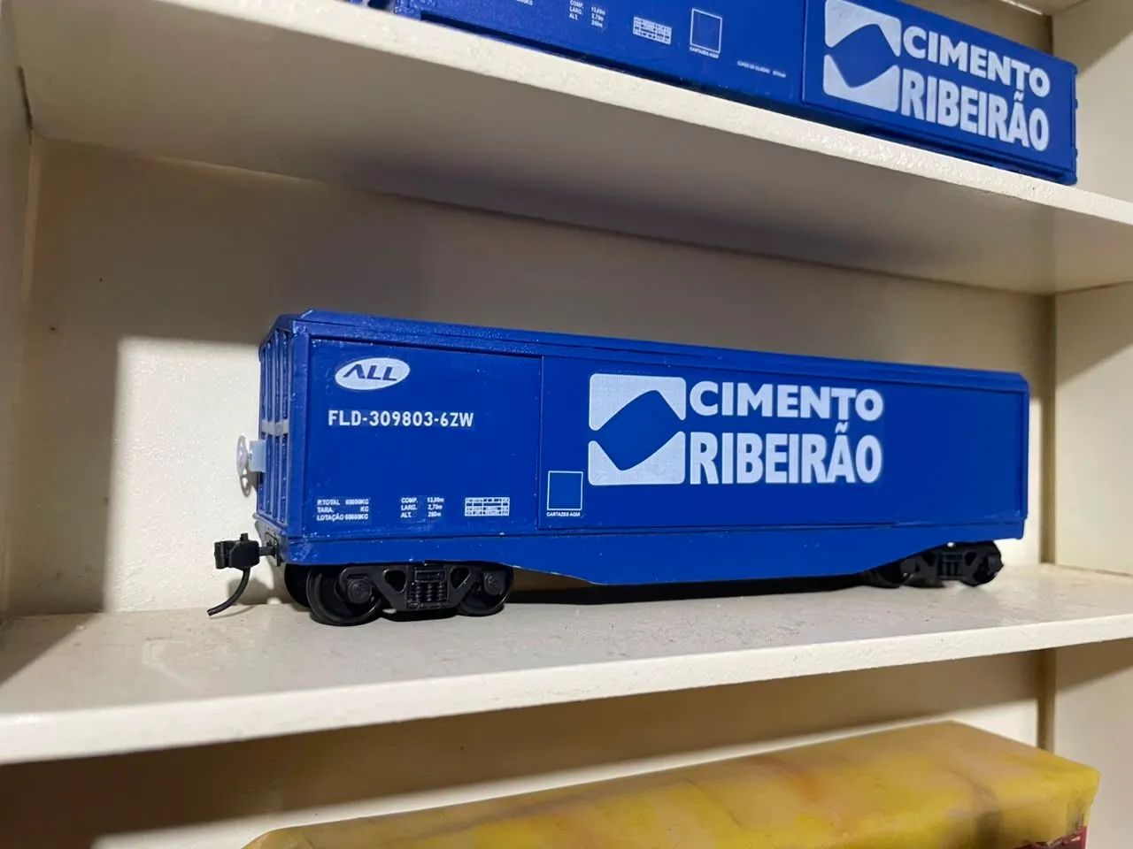Vagão FLD Azul Cimento Ribeirão  - Foto 3