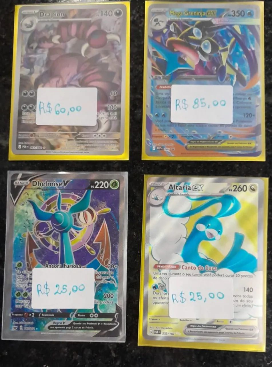 Cartinha Pokemon especiais novas - Foto 3