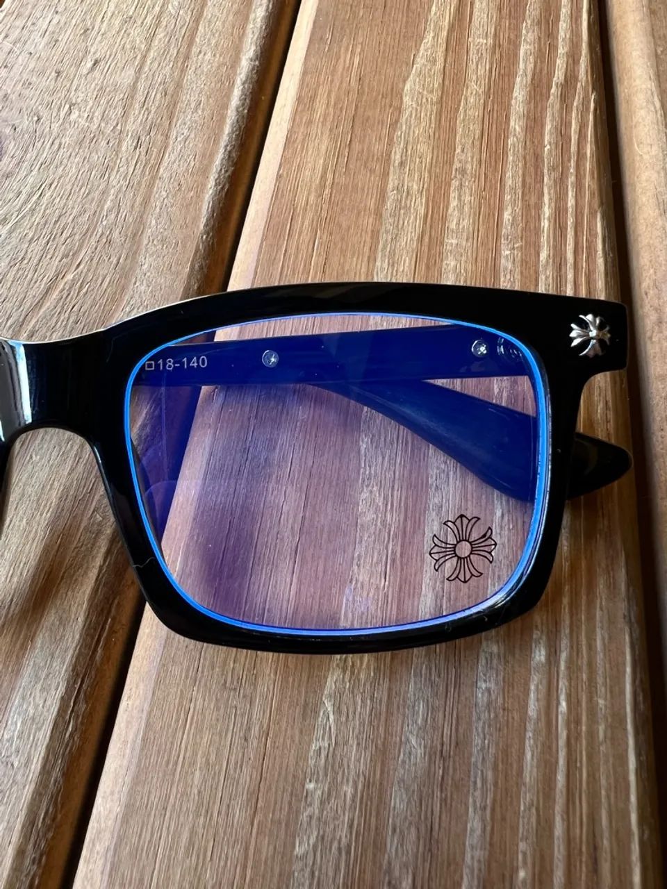 Óculos Chrome Hearts CH03 Black - Foto 3