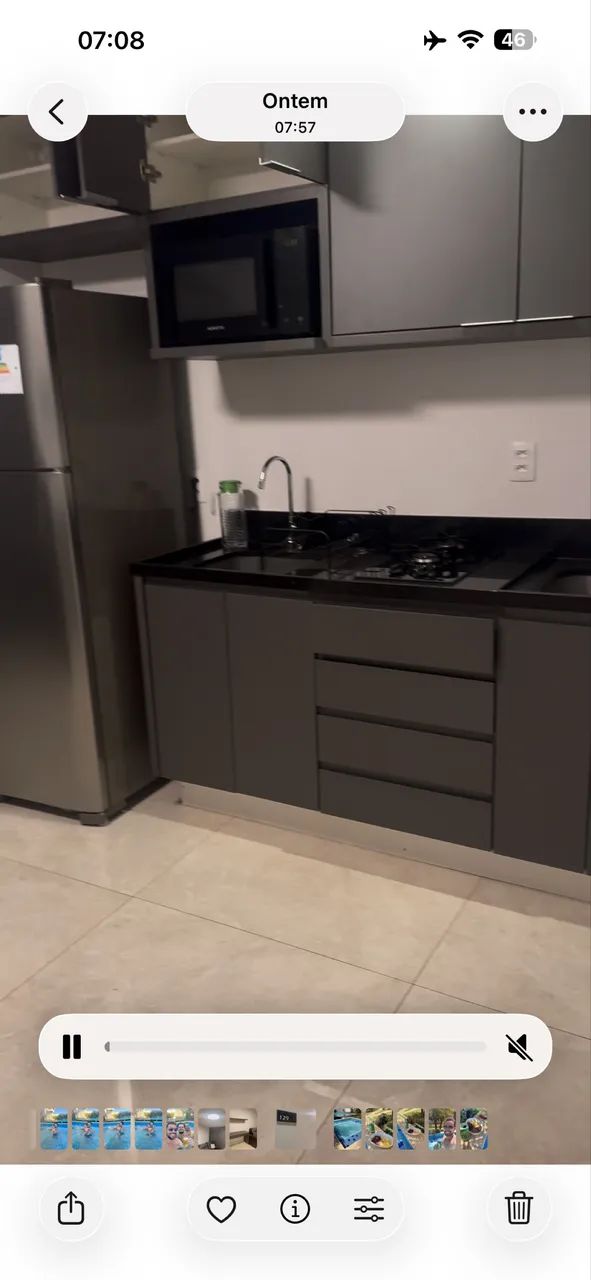 01 Quarto Mobilhado com Terraço  - Foto 3
