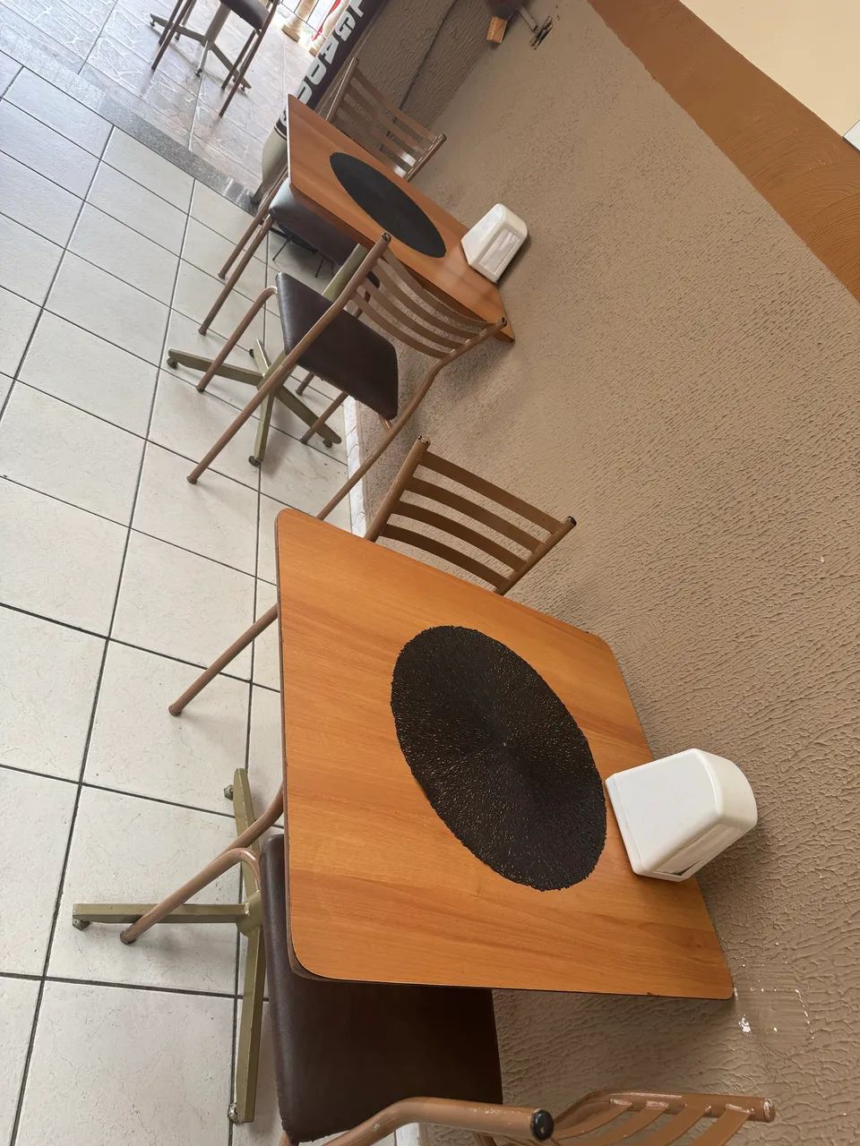 Mesas e cadeiras lanchonete /restaurante