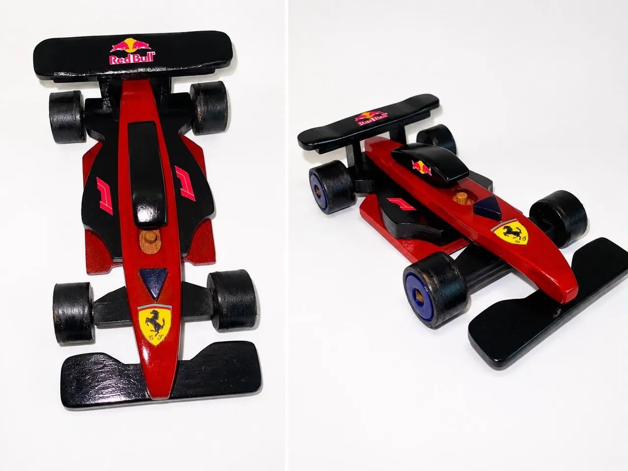 Carro formula1 em madeira  - Foto 2