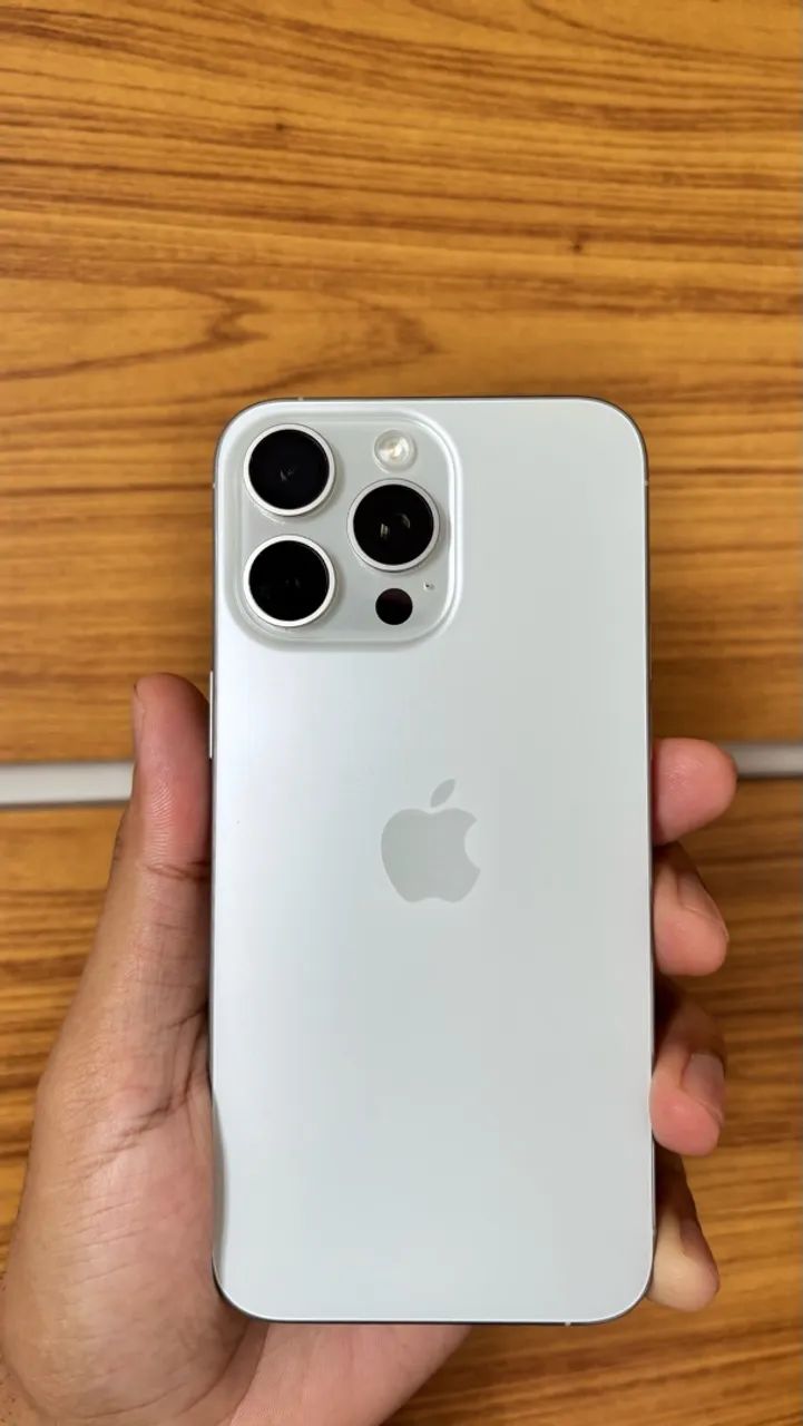 iPhone 15 Pro Max 256GB Branco - Impecável | Original Apple  - Foto 2