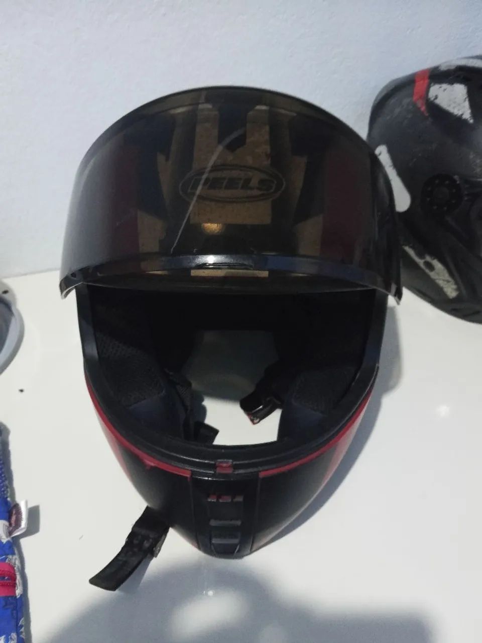 CAPACETE COM VISEIRA FUME - Foto 2