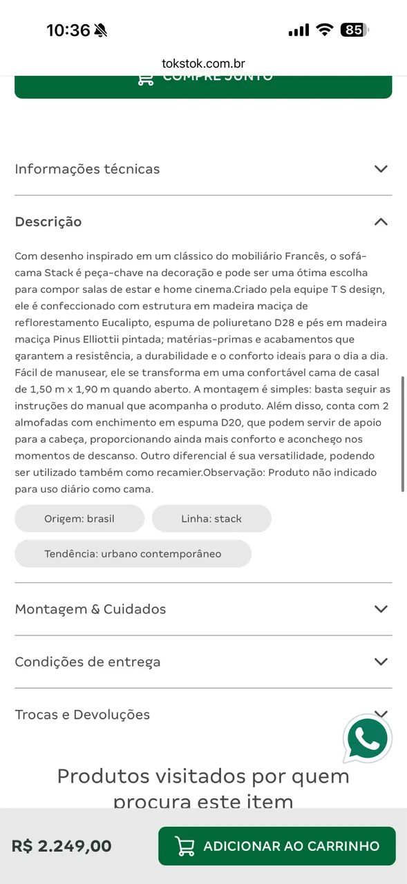 Sofá cama  - Foto 2