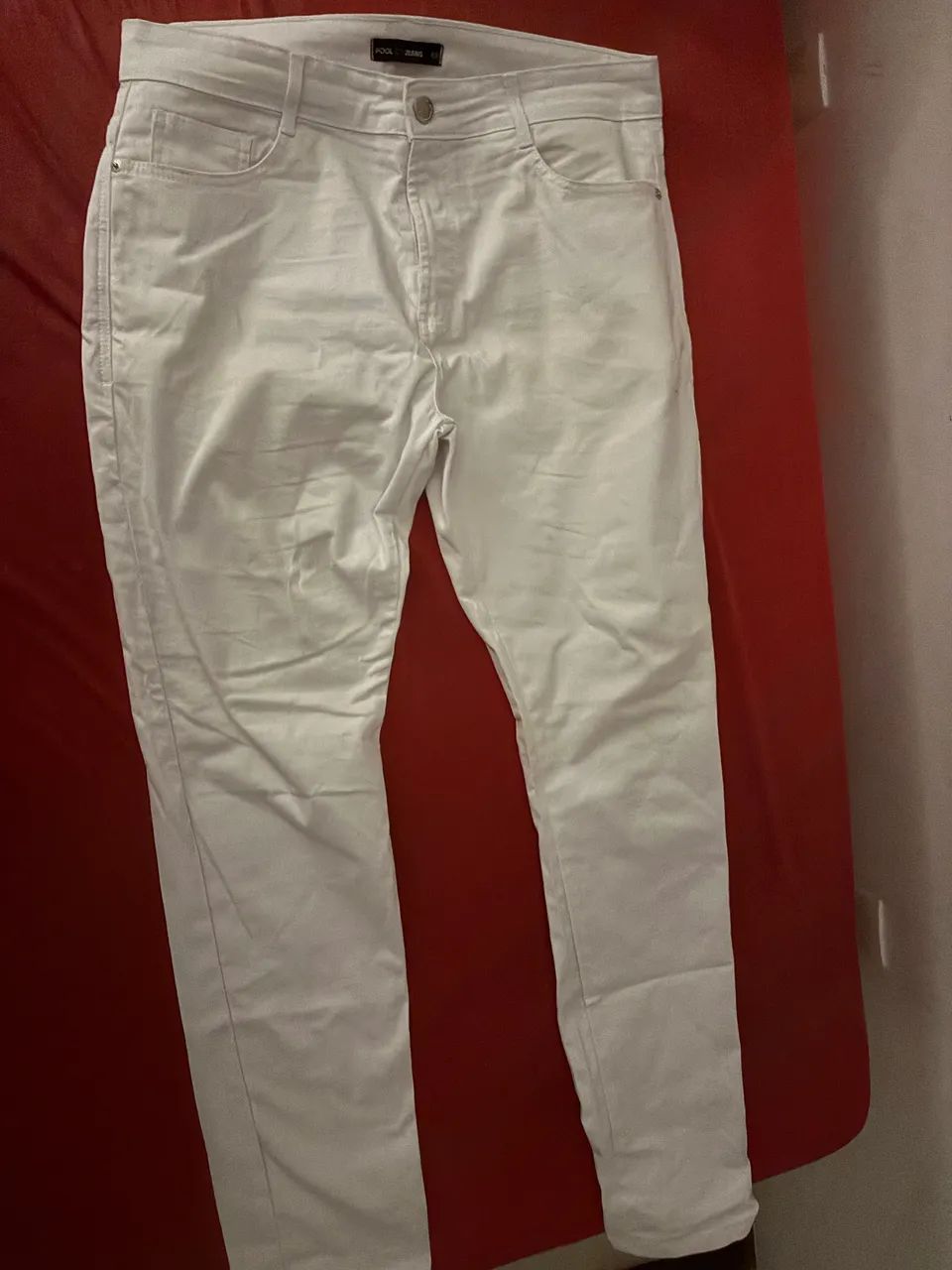 Calça Slim Branca 